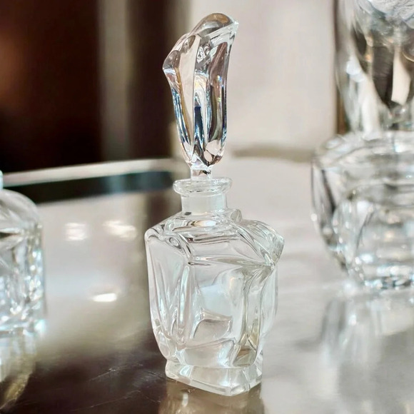 Bavarian Crystal Perfume Bottle - Picture 9 of 13